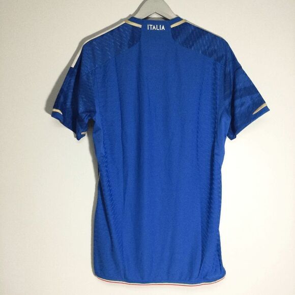 Adidas Italy 2023 Blue Authentic Home Jersey Soccer HS9891 Men's M - Picture 3 of 3